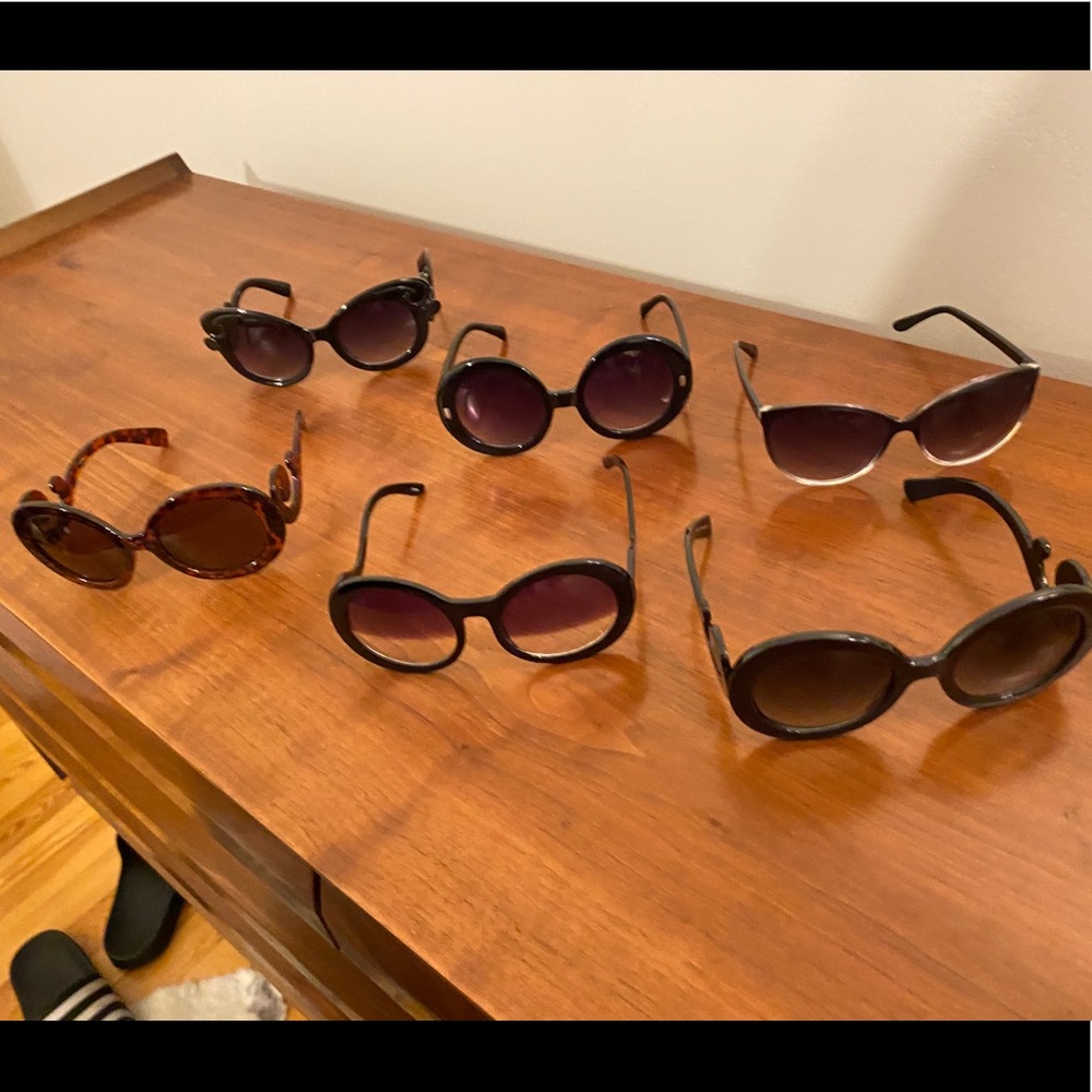 Lot of 6 sunglasses